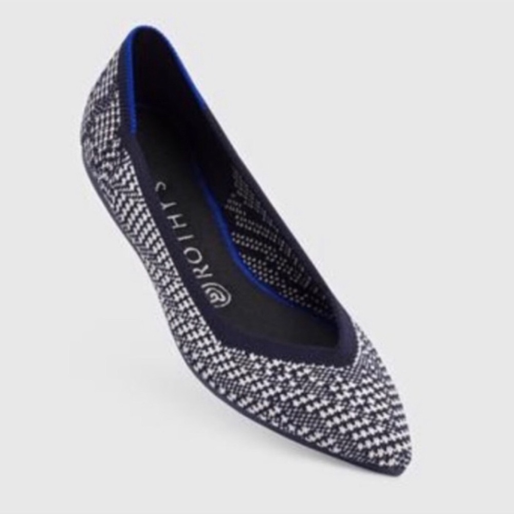 Rothy’s Navy Houndstooth Point - image 5